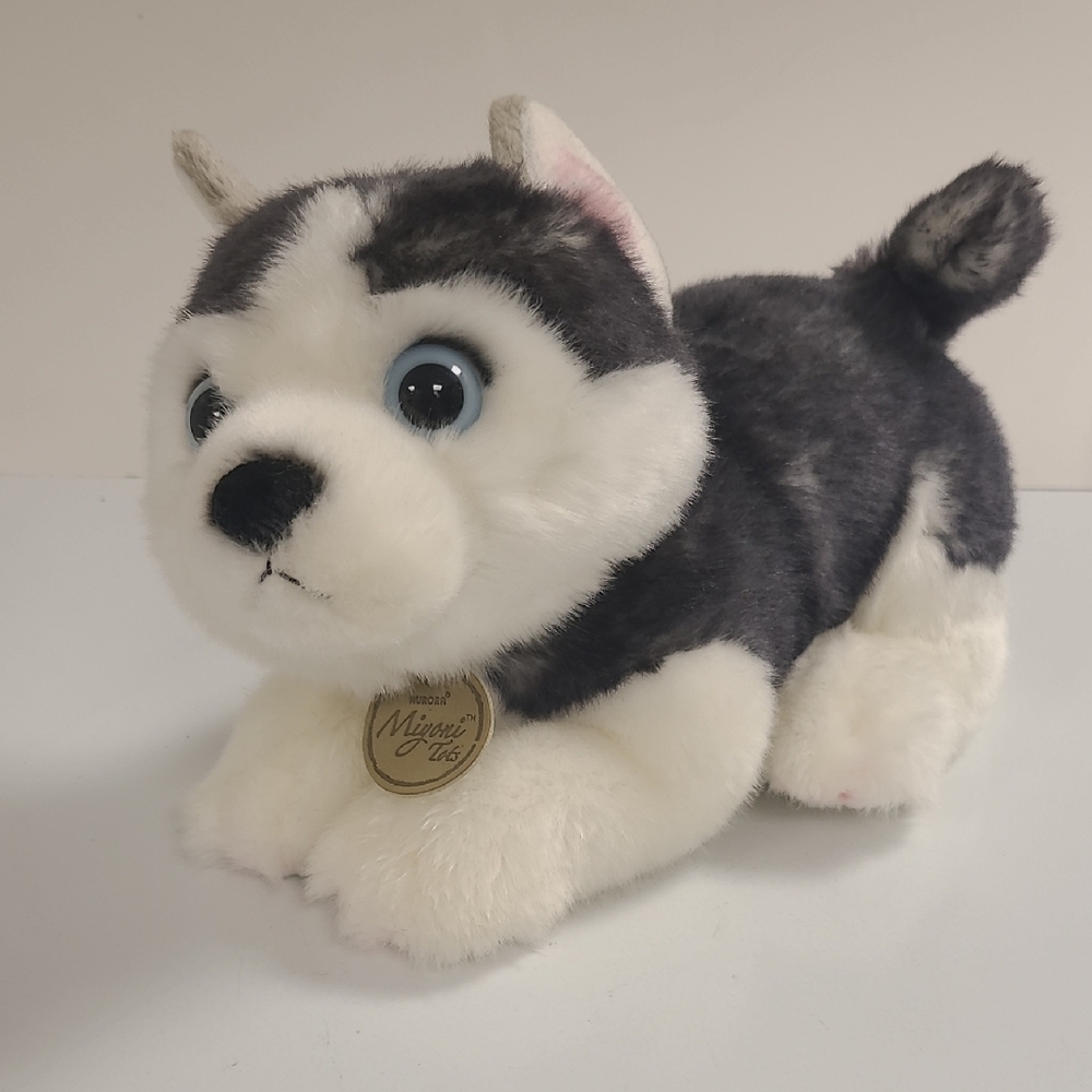 Miyoni By Aurora Adorable Husky Plush Toy